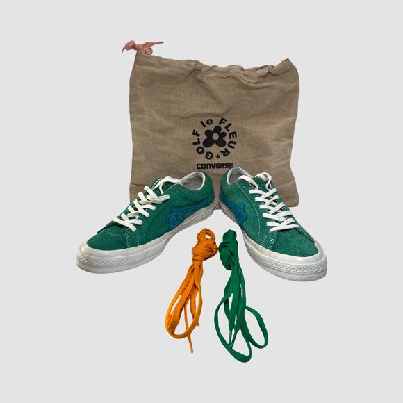 Converse Golf Le Fleur One Star Jolly Green Tyler the Creator 160322C Men’s 8.5 - Picture 8 of 9